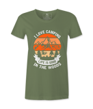 I Love Camping - T-shirt