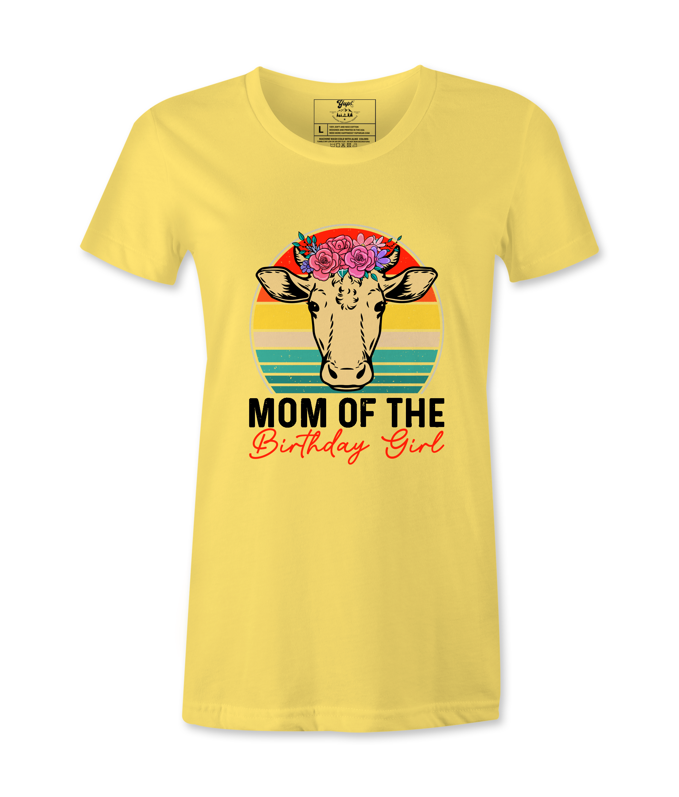 Mom Of The Birthday Girl  - T-Shirt