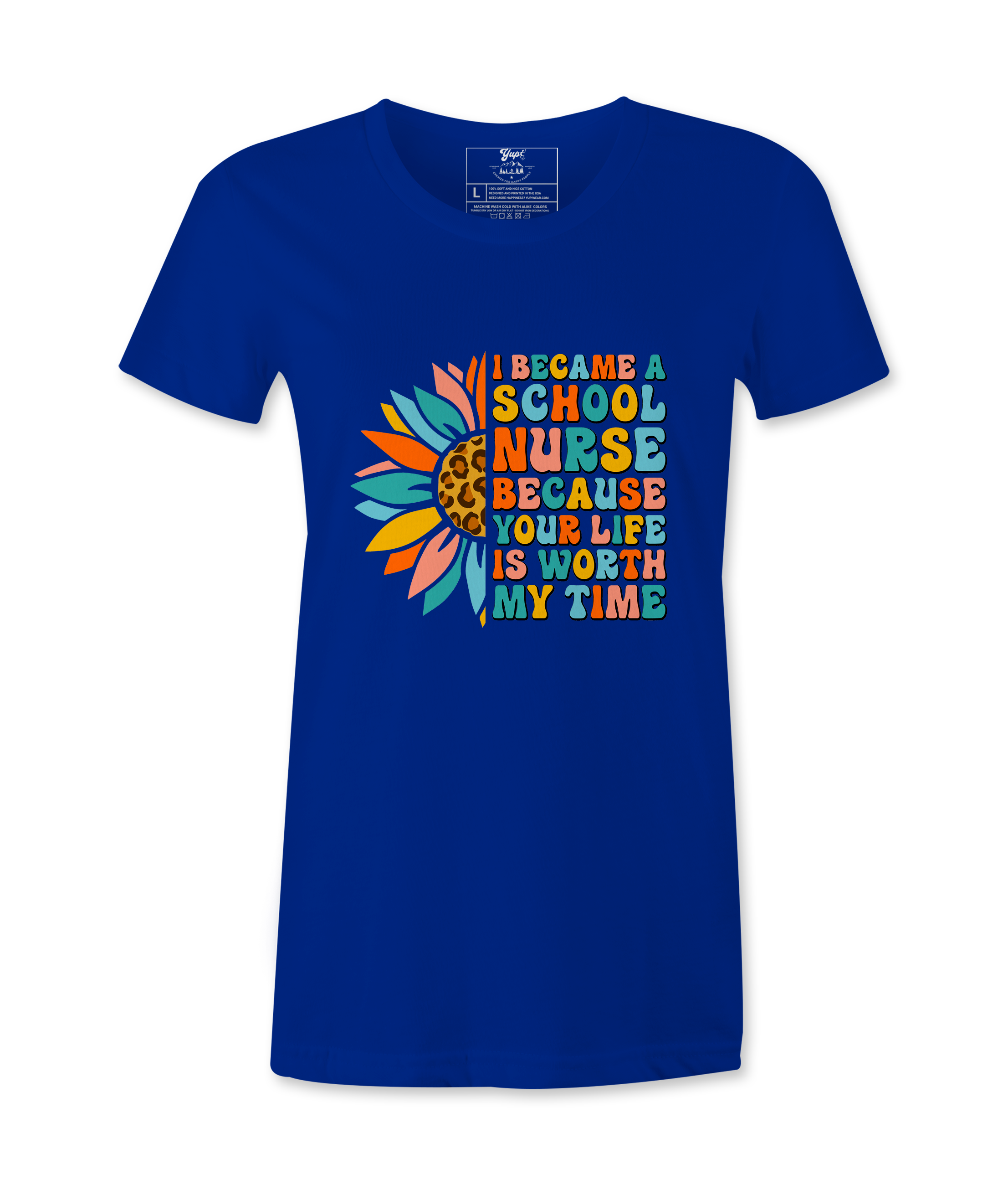 I Became School Nurse - T-shirt