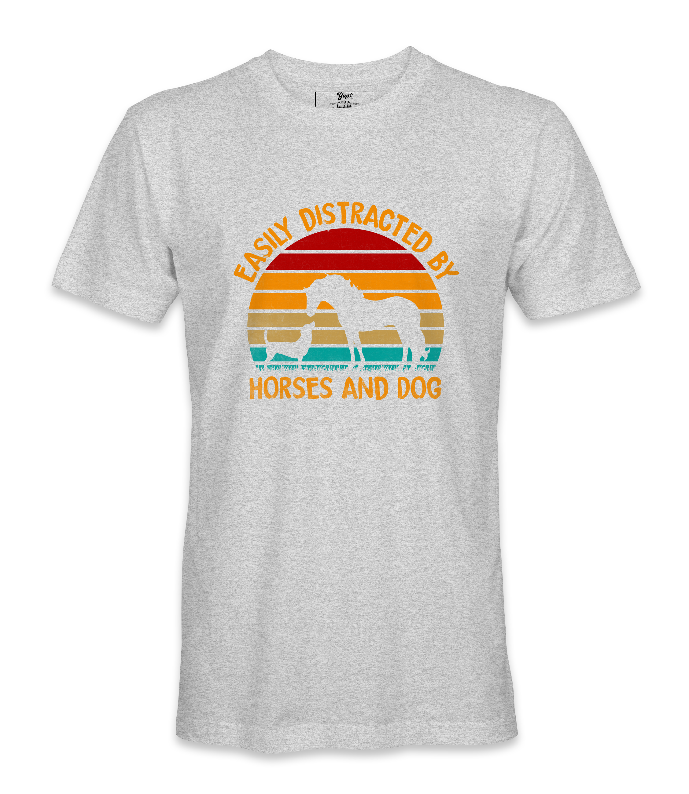 Easily Distracted By Horses .. - T-shirt