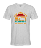 Easily Distracted By Horses .. - T-shirt
