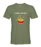 I Travel For Food - T-shirt