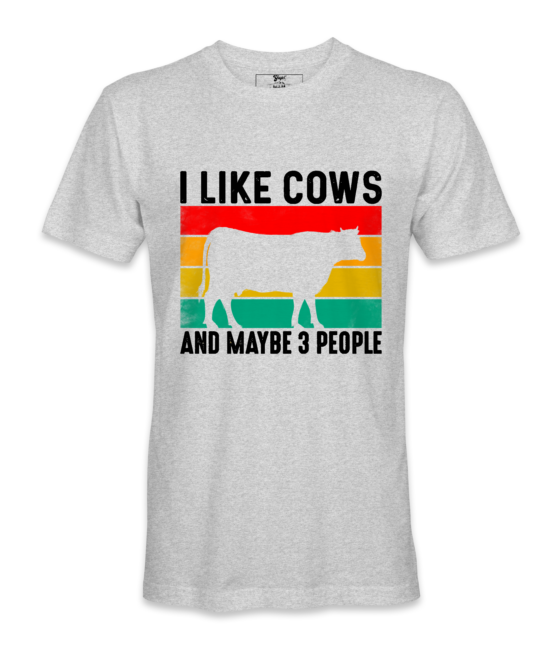 I Like Cows And Maybe 3 People - T-Shirt