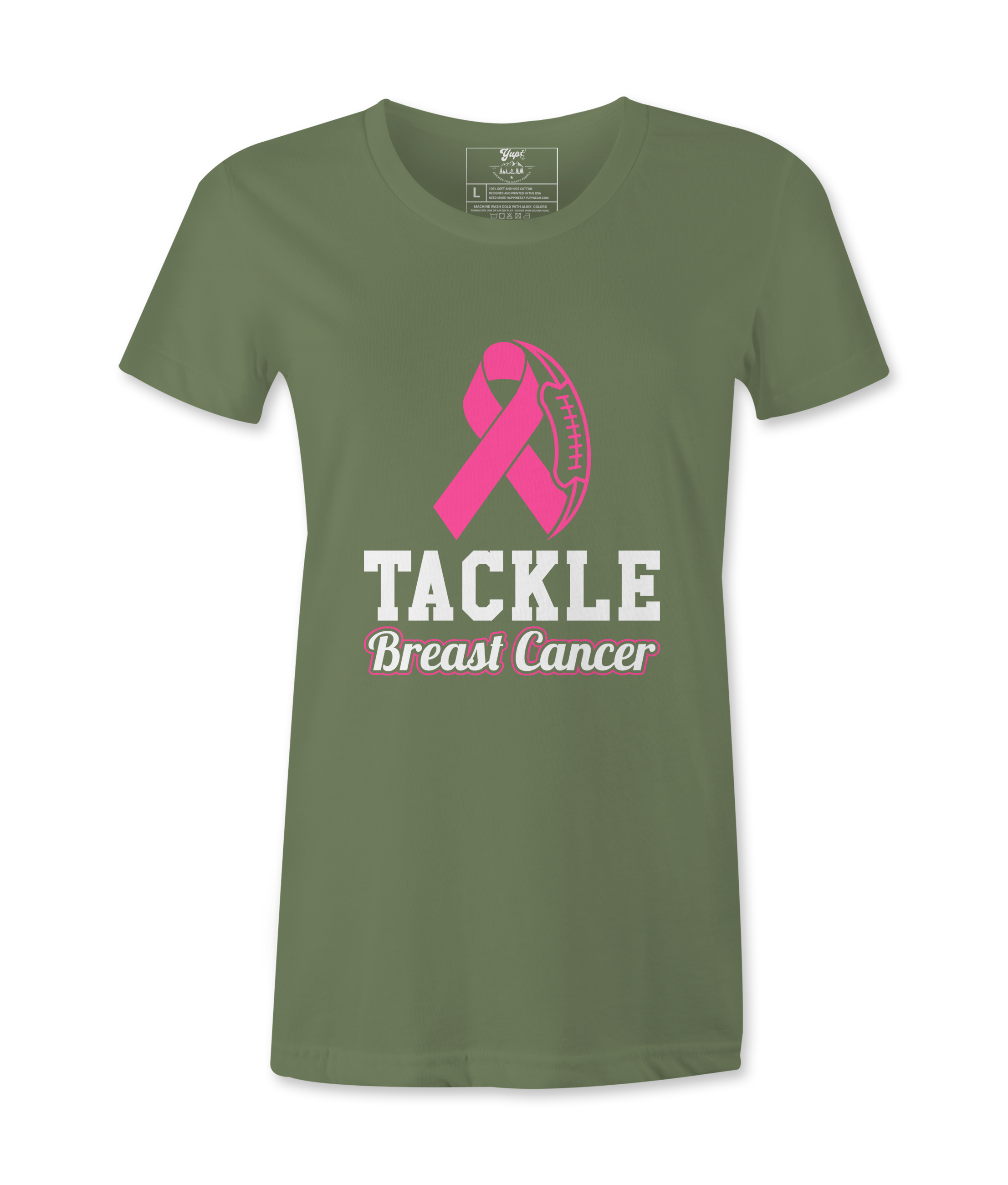 Tackle Breast Cancer - T-shirt