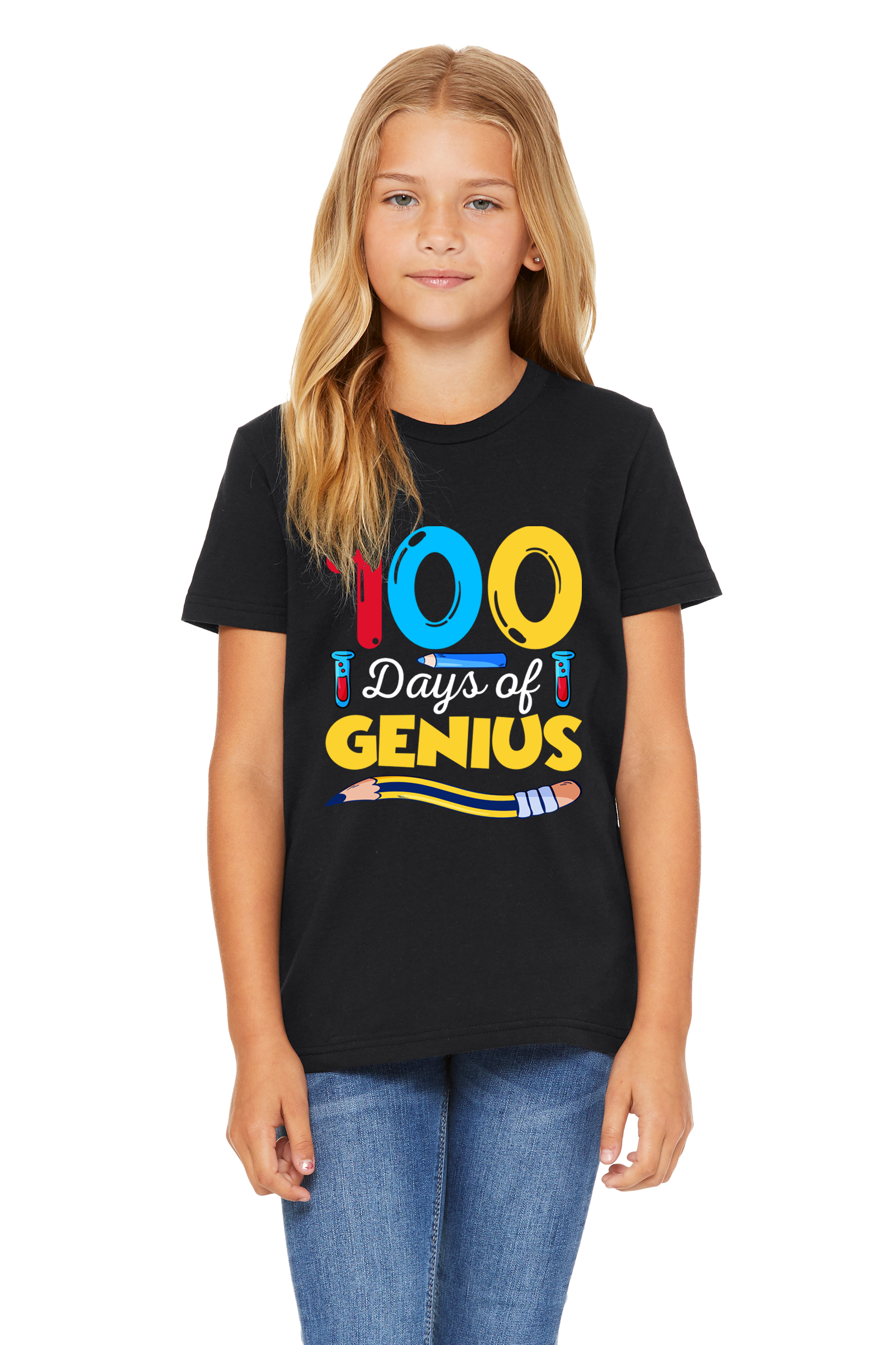 100 Days Of Genius Unisex Youth T-Shirt