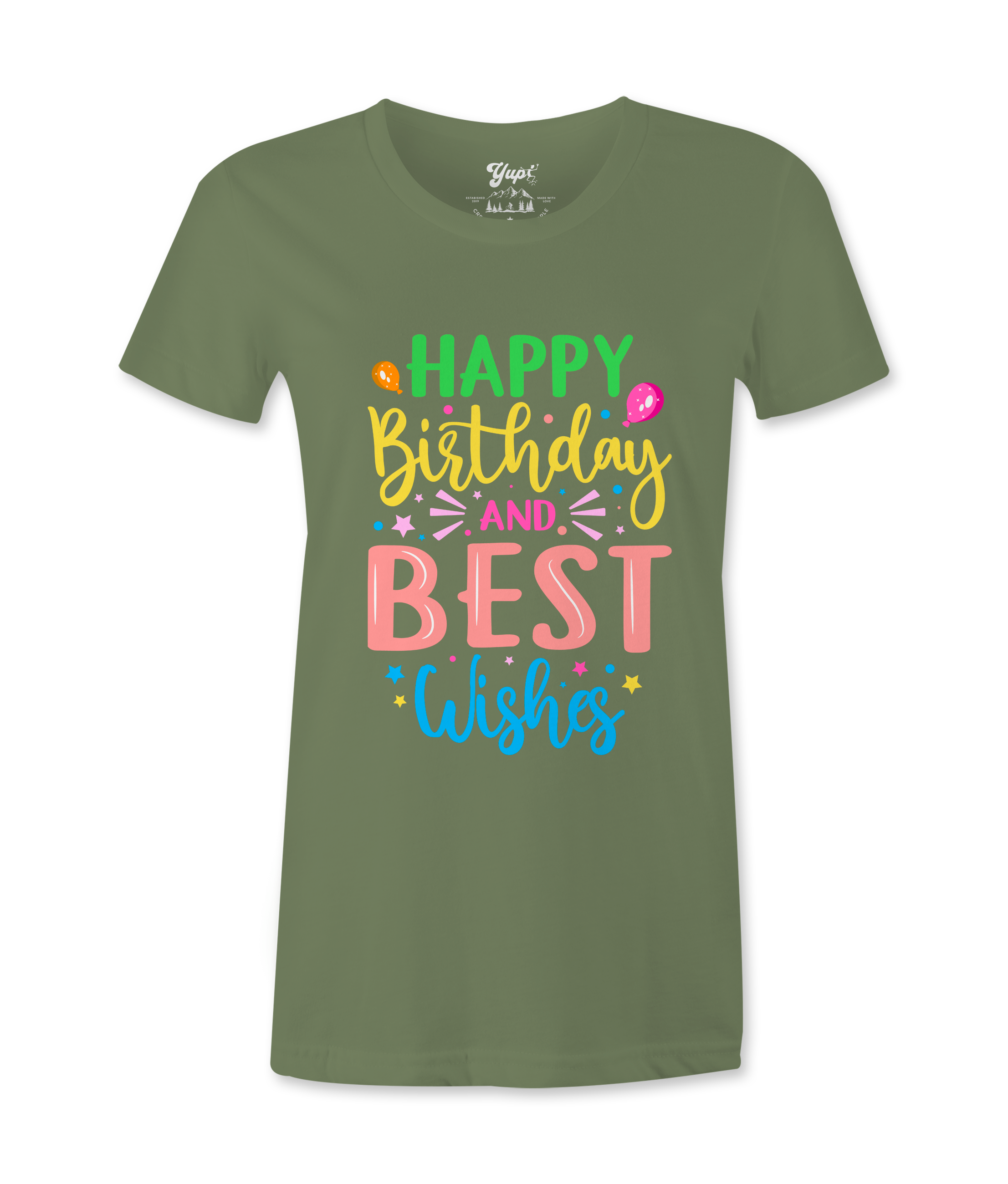Happy Birthday And Best Wishes - T-shirt