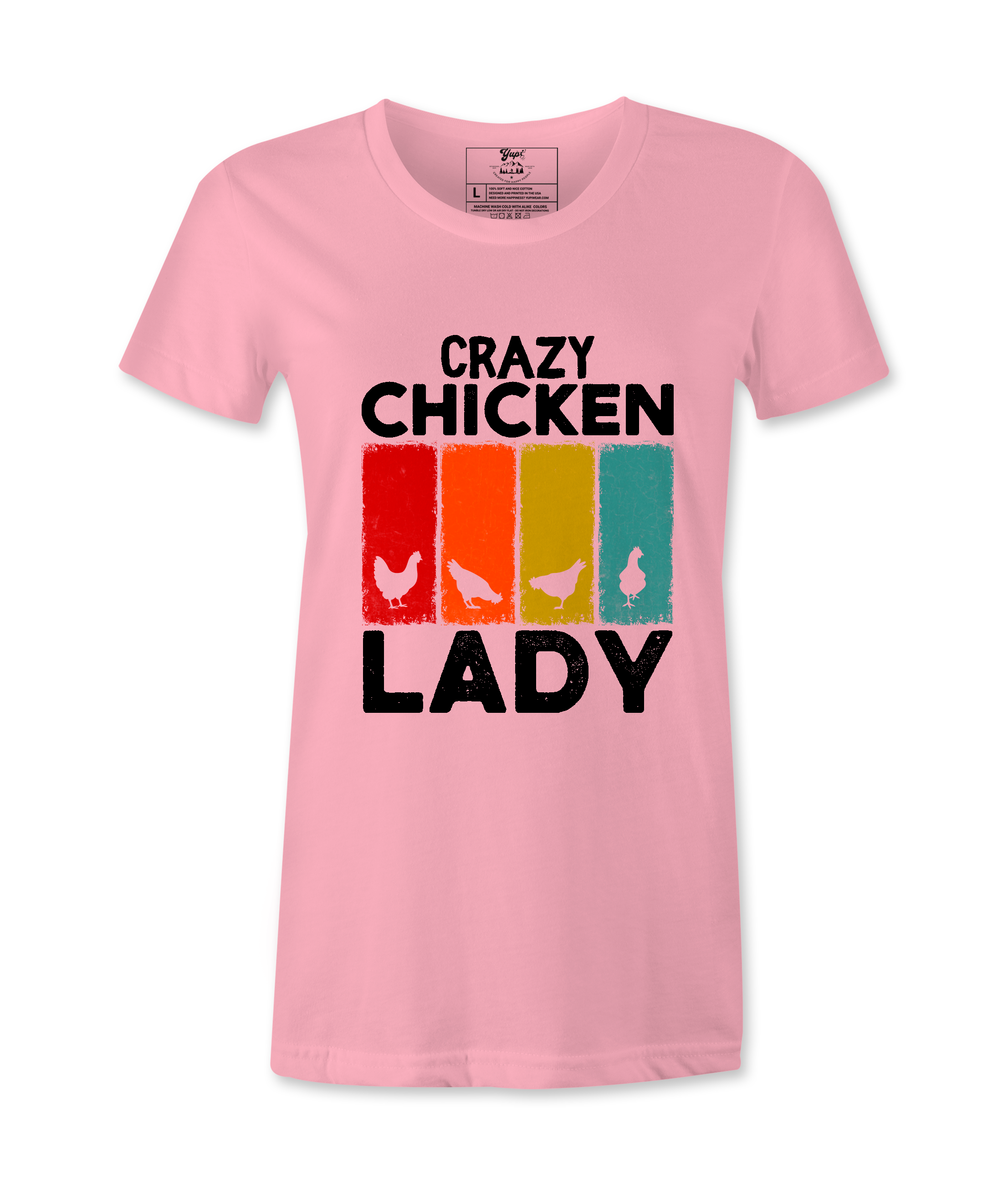 Crazy Chicken Lady - T-Shirt