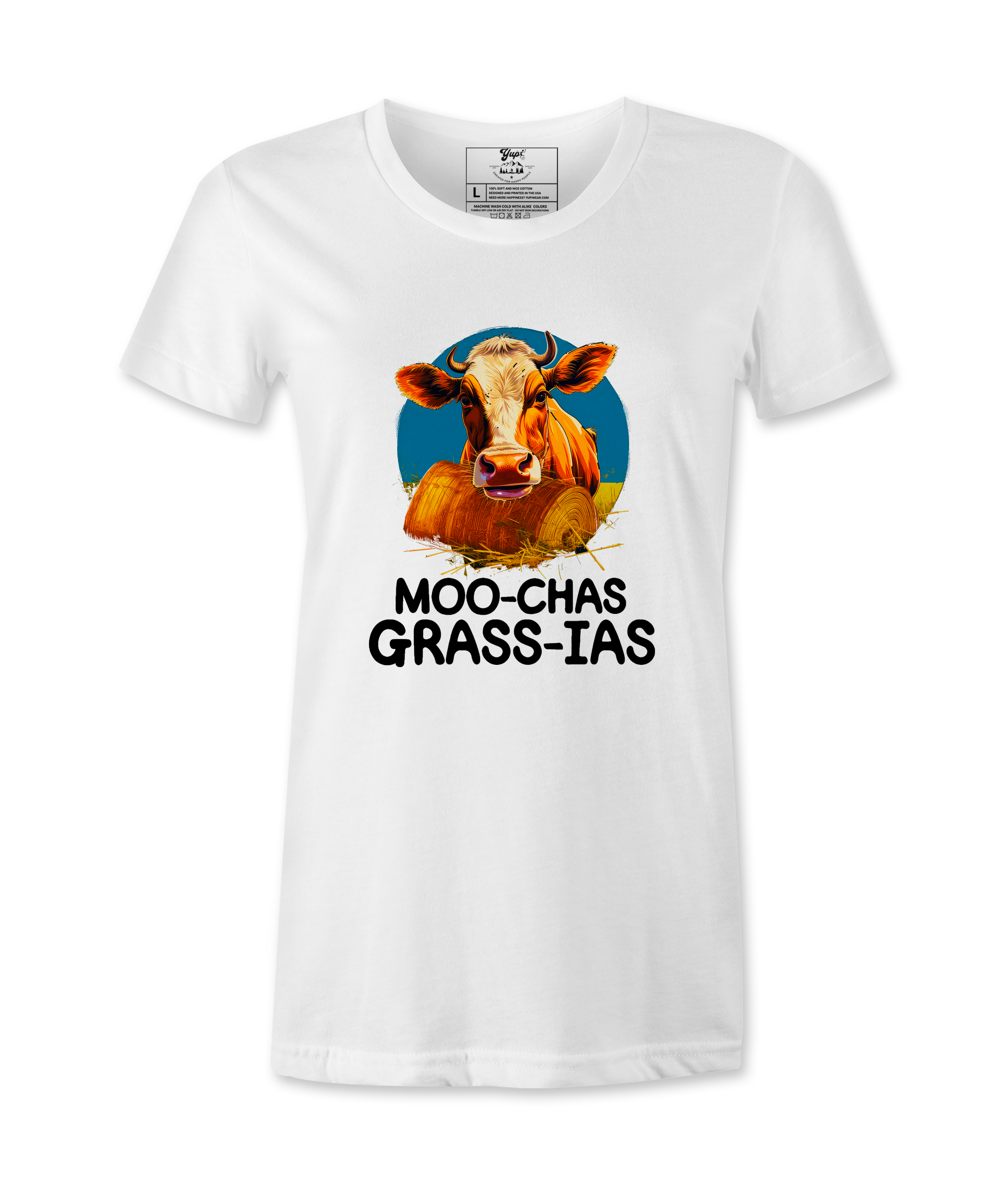 Moo-chias Grass-ias - T-Shirt
