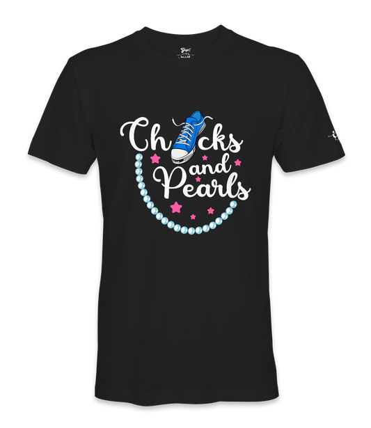 Chucks & Pearls  - Unisex T-shirt