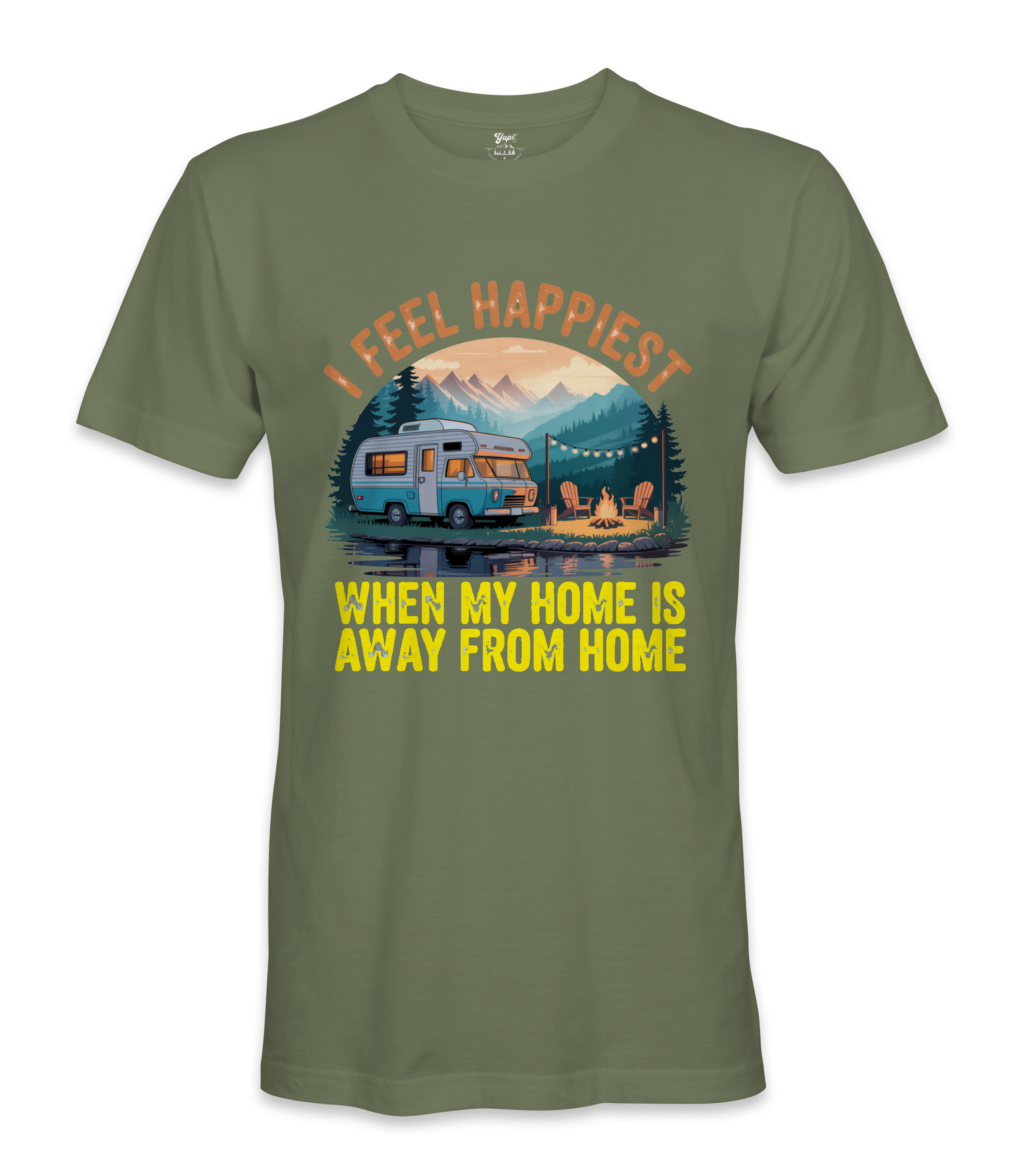 I Feel Happiest - RV Life - T-shirt