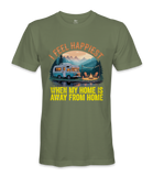 I Feel Happiest - RV Life - T-shirt