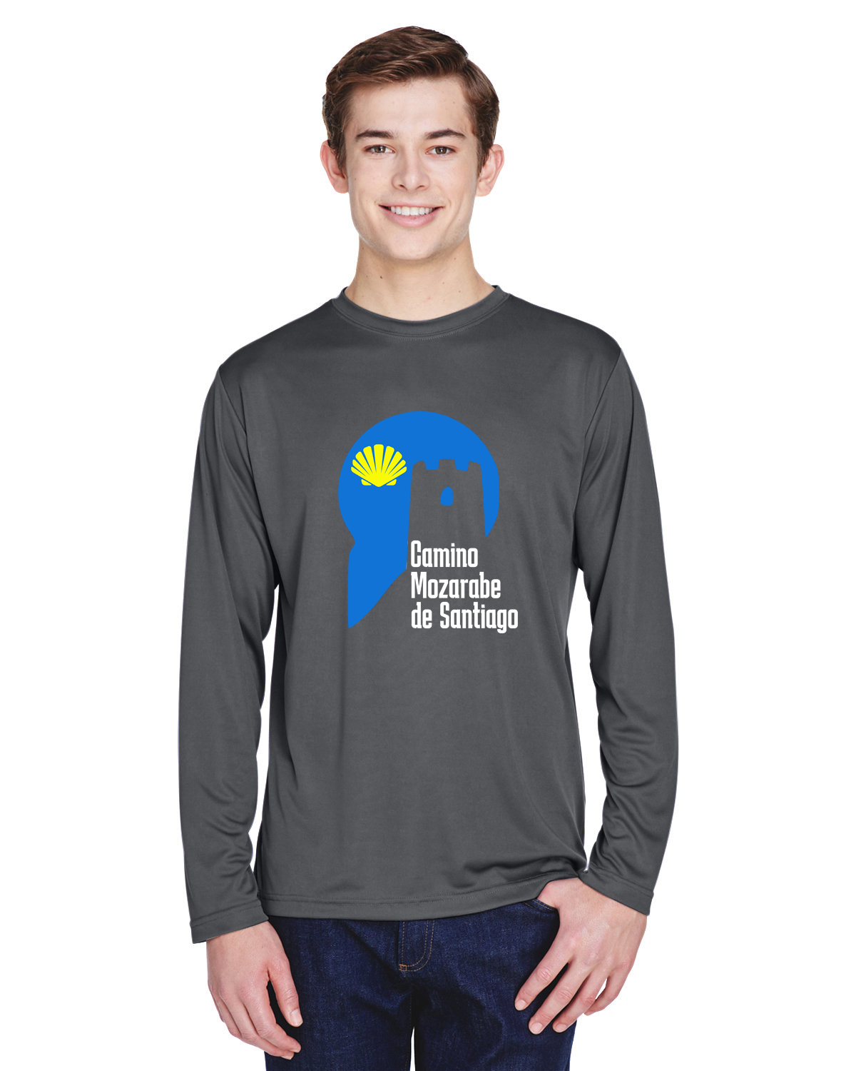 Camino Mozarabe de Santiago  Performance Long Sleeve Shirt