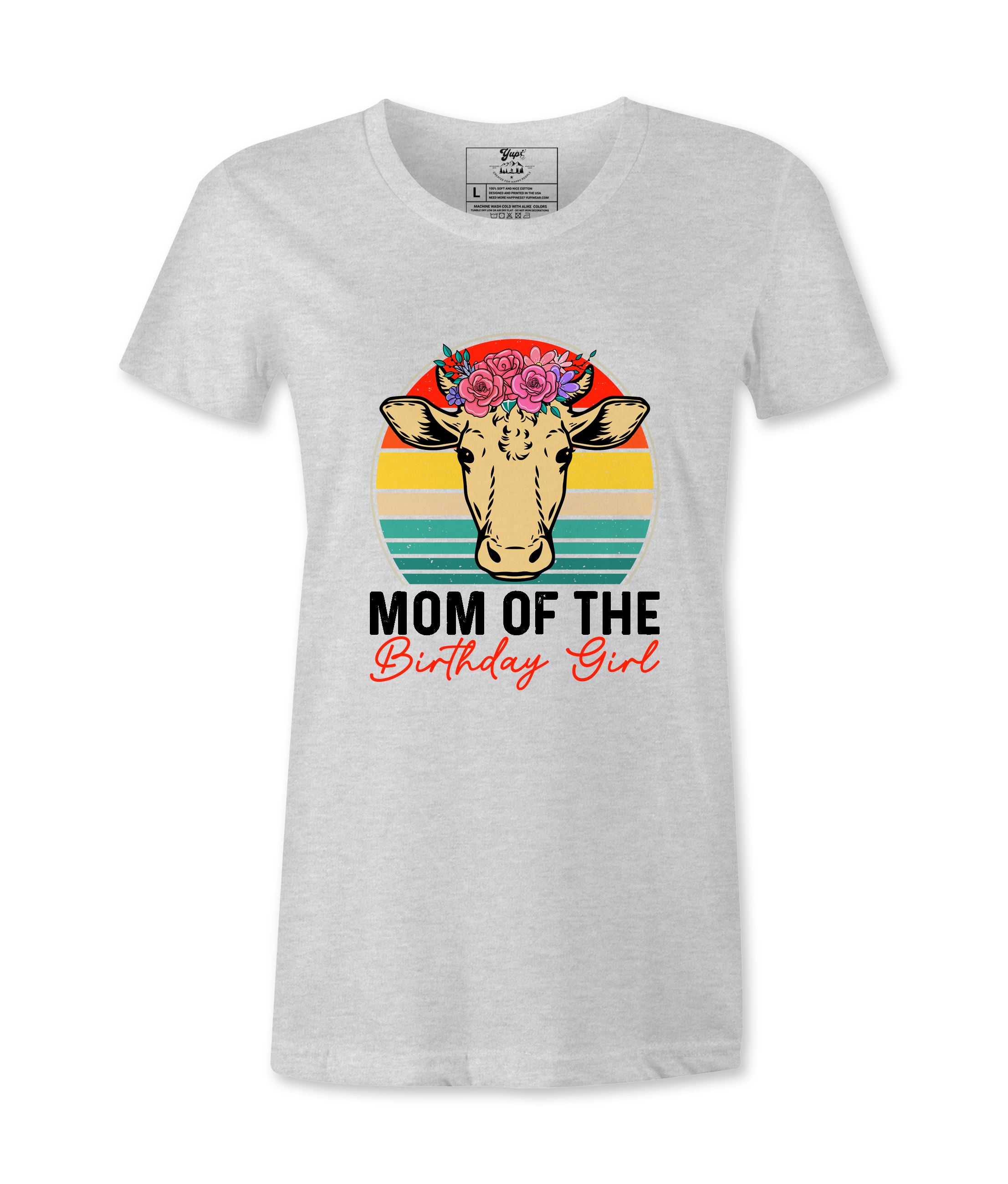 Mom Of The Birthday Girl  - T-Shirt