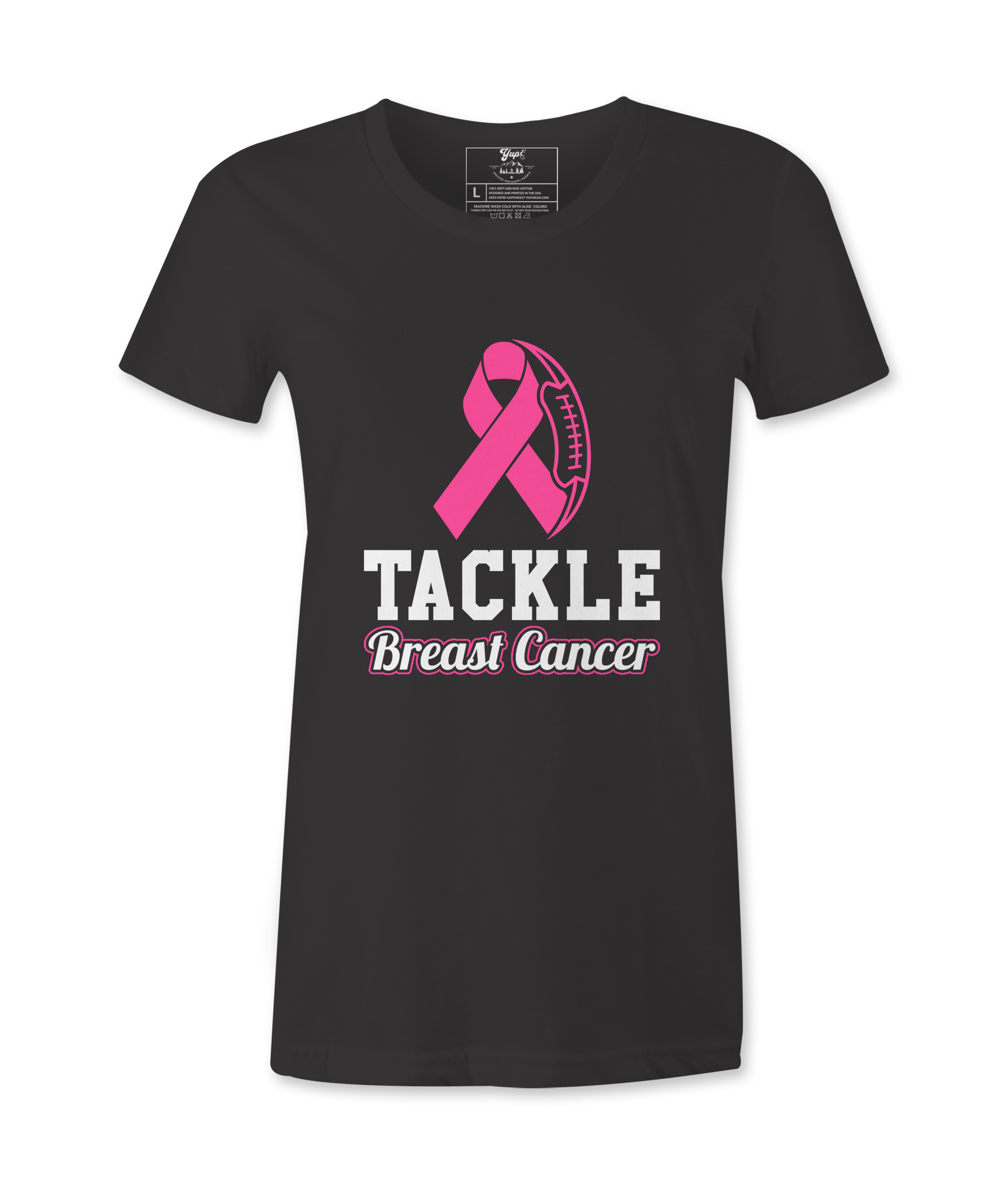 Tackle Breast Cancer - T-shirt