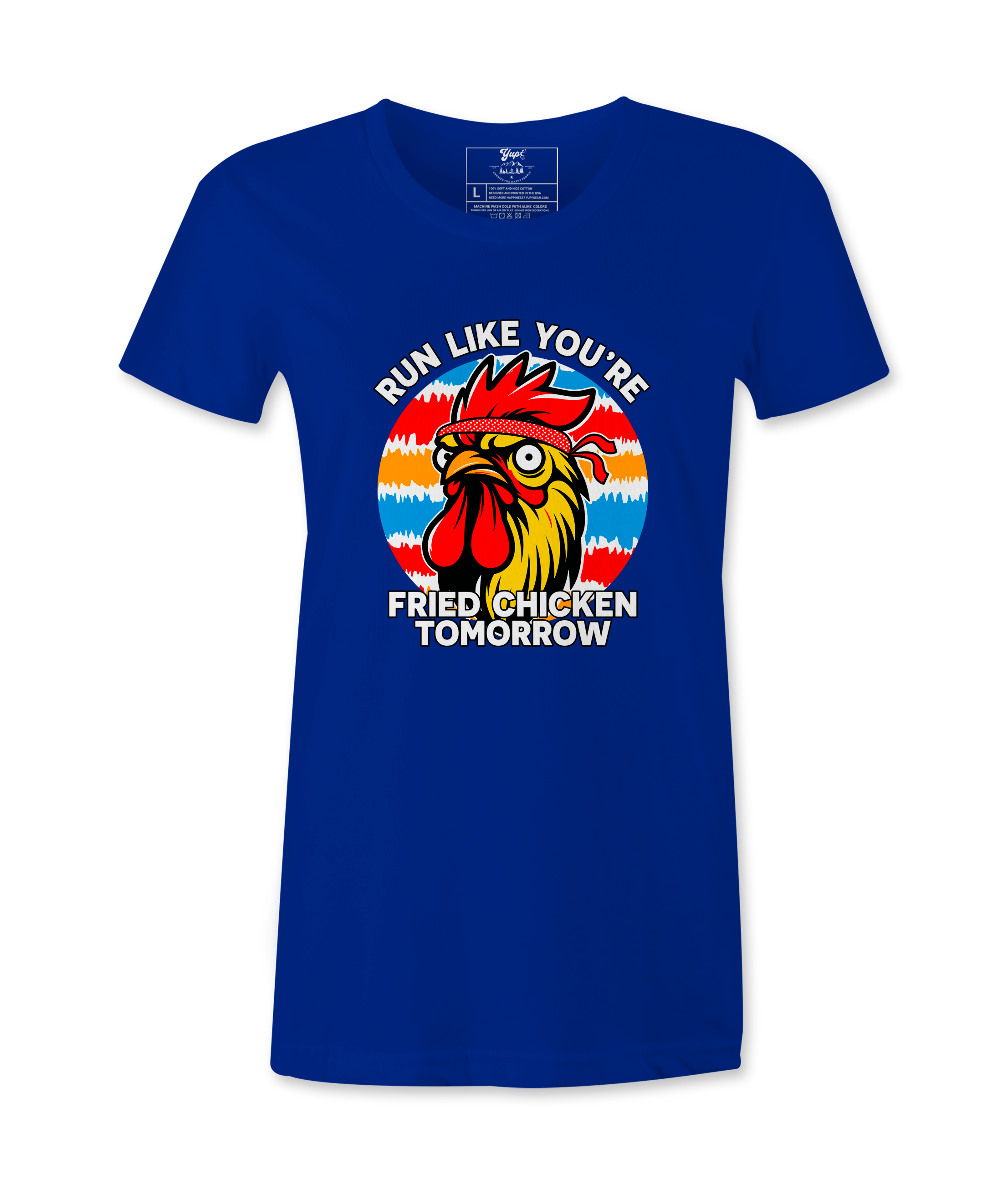 Run Like You're Friend Chicken - T-Shirt